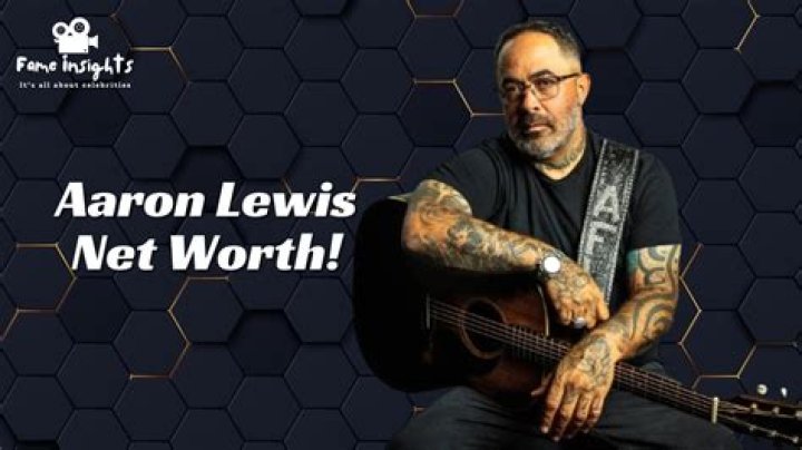 Aaron Lewis - Bio, Age, net worth, height, Wiki, Facts and Family