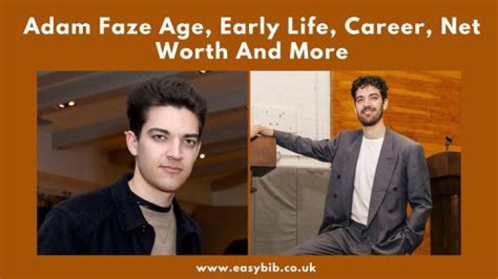 Adam Faze (filmproducer) Wiki,Age,Birthday,Biography,Height,Net Worth ..
