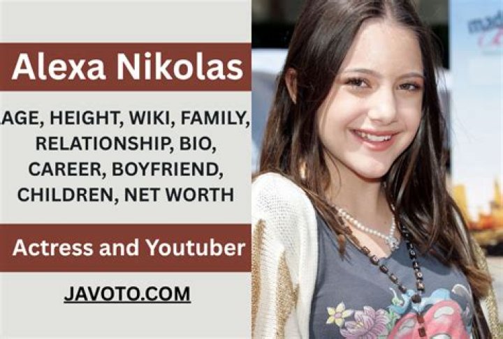 Alexa Nikolas - Bio, Age, Wiki, Facts and Family