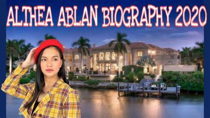 Althea Ablan - Bio, Age, Wiki, Facts and Family