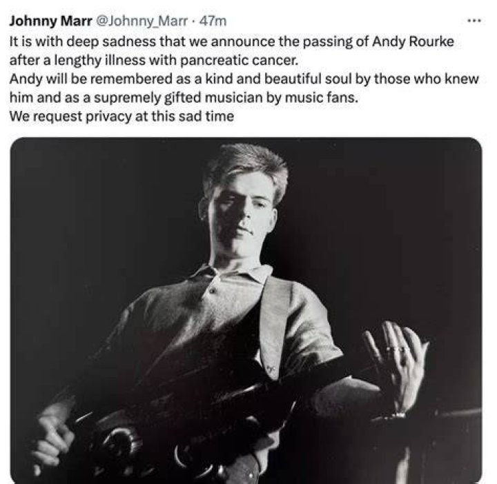 Andy Rourke (bassist) Wiki,Age,Birthday,Biography,Height,Net Worth ..