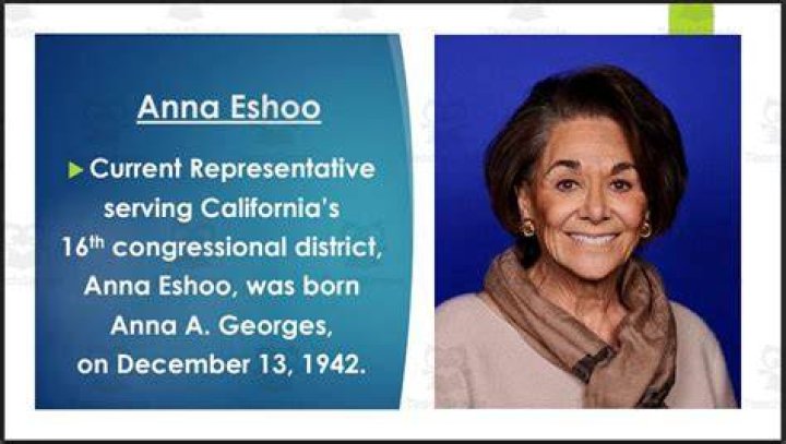Anna Eshoo (politician) Wiki,Age,Birthday,Biography,Height,Net Worth ..