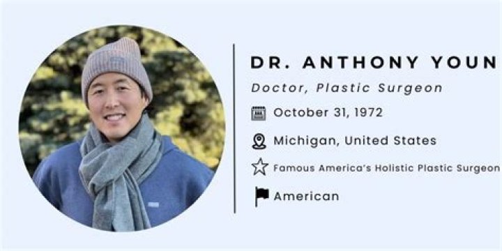 Anthony Youn (doctor) Wiki,Age,Birthday,Biography,Height,Net Worth ..