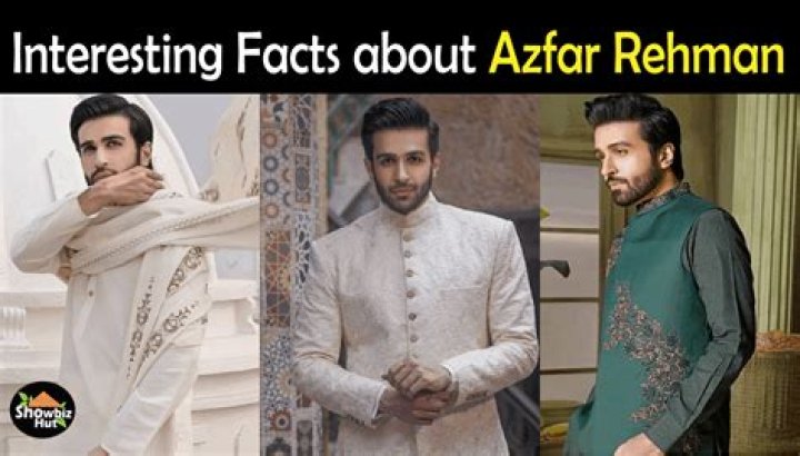 Azfar Rehman - Bio, Age, height, Wiki, Facts and Family
