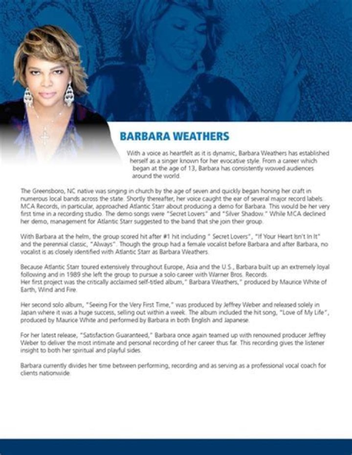 Barbara Weber - Bio, Age, Wiki, Facts and Family
