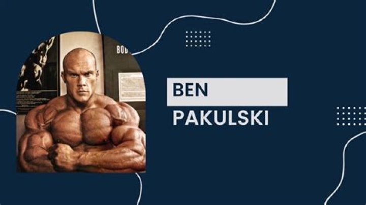 Ben Pakulski (bodybuilder) Wiki,Age,Birthday,Biography,Height,Net Worth ..