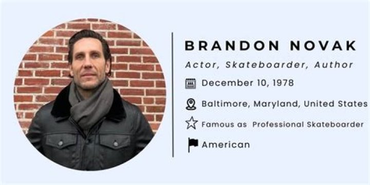 Brandon Novak - Bio, Age, net worth, height, Wiki, Facts and Family