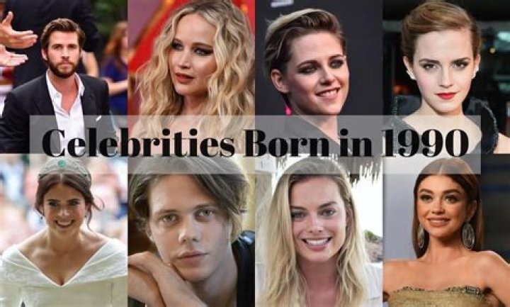 Celebrities born in 1990, Celebrity Birthdays