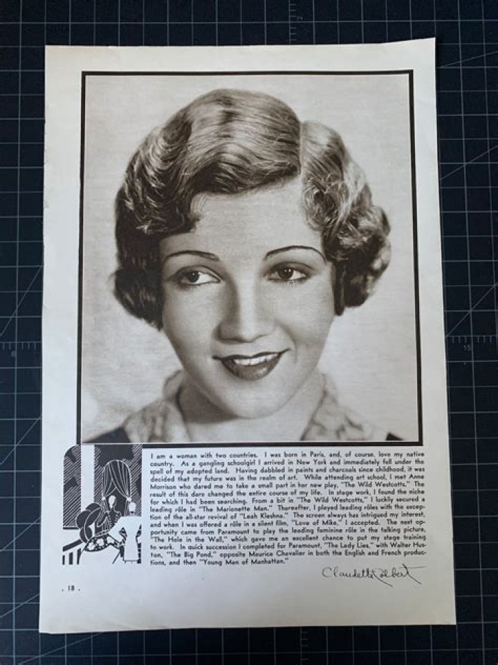 Claudette Colbert - Bio, Age, Wiki, Facts and Family