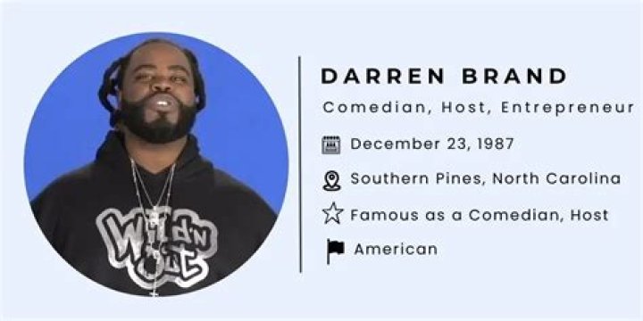 Darren Brand - Bio, Age, Wiki, Facts and Family