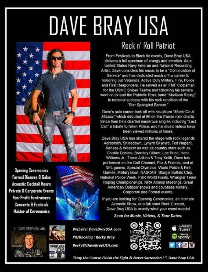 Dave Bray - Bio, Age, Wiki, Facts and Family