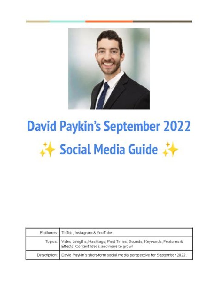 David Paykin - Bio, Age, Wiki, Facts and Family