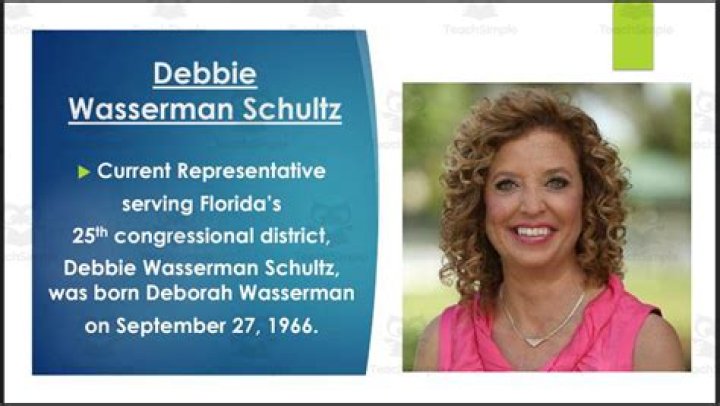 Debbie Wasserman Schultz - Bio, Age, Wiki, Facts and Family