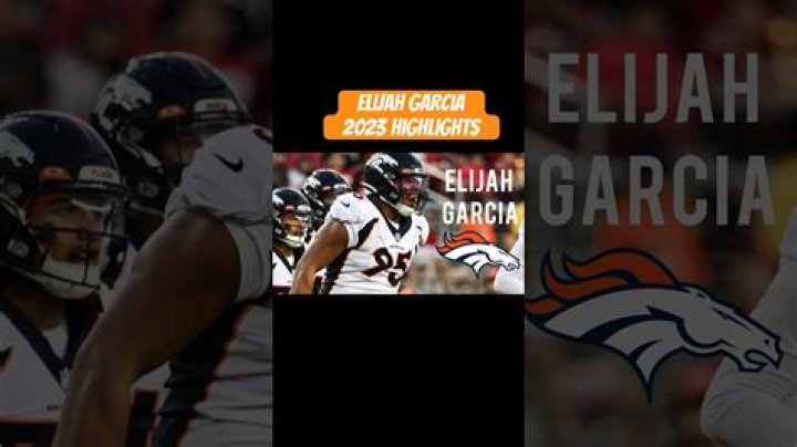 Elijah Garcia: Football Player Detailed Bio, Age, Birthday, & Height Insights and more