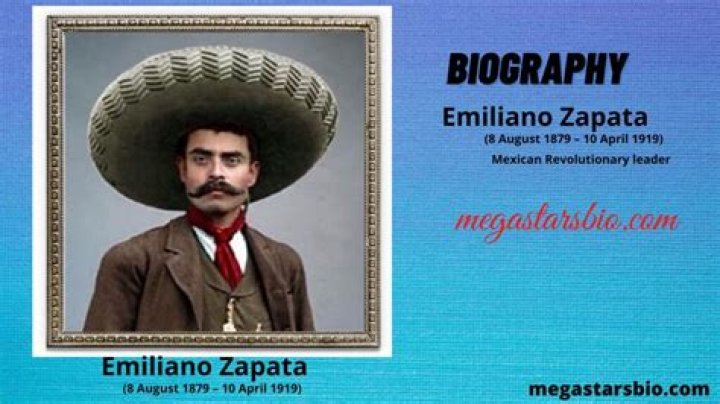 Emiliano Zapata - Bio, Age, siblings, Wiki, Facts and Family