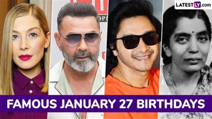 Famous People's Birthdays, january 27, Philippines Celebrity Birthdays
