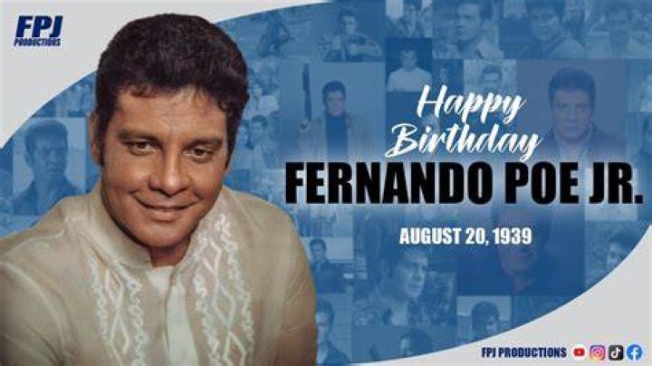 Fernando Poe Jr. - Bio, Age, height, weight, Wiki, Facts and Family
