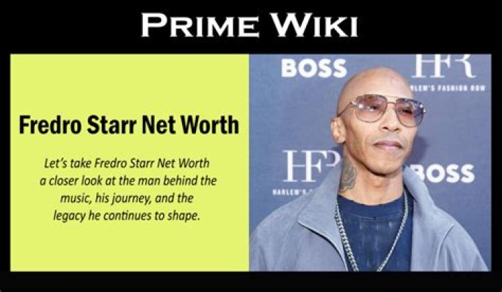 Fredro Starr - Bio, Age, net worth, height, weight, Wiki, Facts and Family