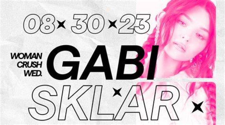 Gabi Sklar (singer) - Wikipedia, Age, Net Worth, Biography , Spotify, TikTok, Facebook, Facts and Family