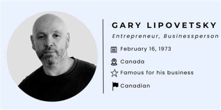 Gary Lipovetsky - Bio, Age, Wiki, Facts and Family