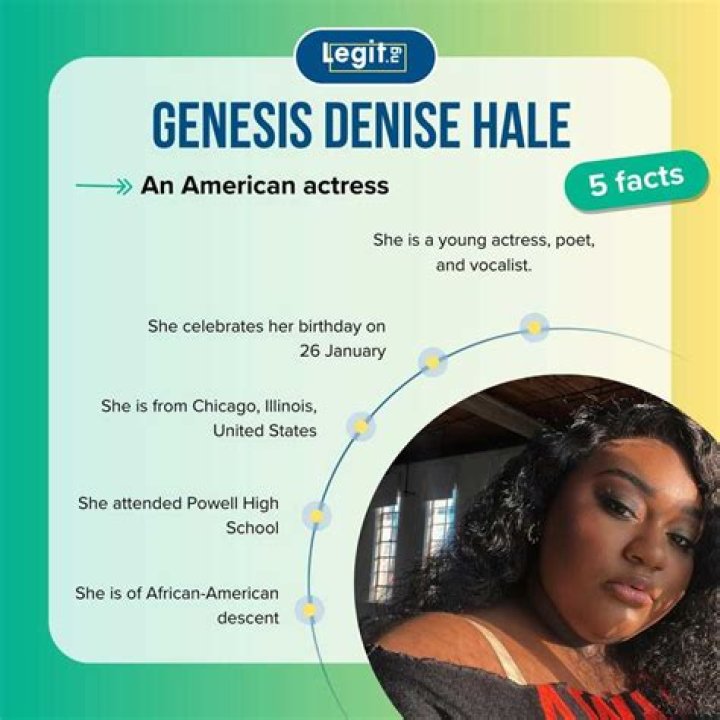 Genesis Denise Hale - Bio, Age, Wiki, Facts and Family