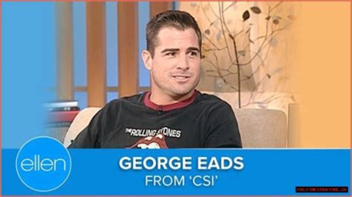 George Eads - Bio, Age, net worth, height, Wiki, Facts and Family