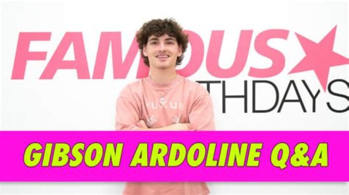Gibson Ardoline: TikTok Star Detailed Bio, Age, Birthday, & Height Insights and more