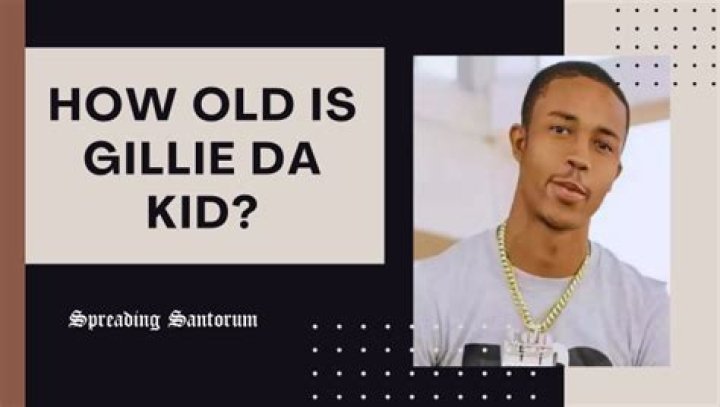 Gillie Da Kid - Bio, Age, net worth, Wiki, Facts and Family