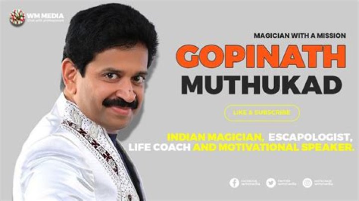 Gopinath Muthukad - Bio, Age, Wiki, Facts and Family