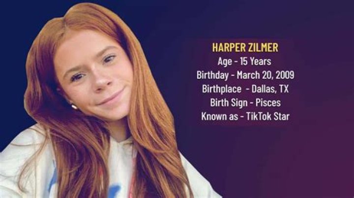 Harper Zilmer: TikTok Star Detailed Bio, Age, Birthday, & Height Insights and more