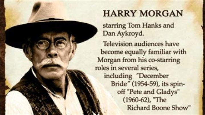 Harry Morgan - Bio, Age, net worth, height, Wiki, Facts and Family