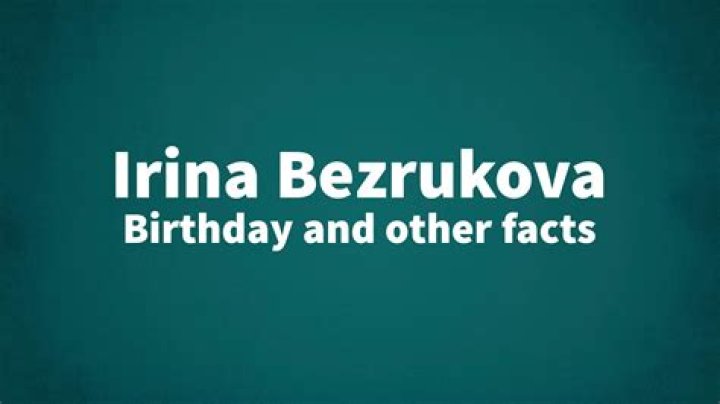 Irina Bezrukova - Bio, Age, Wiki, Facts and Family