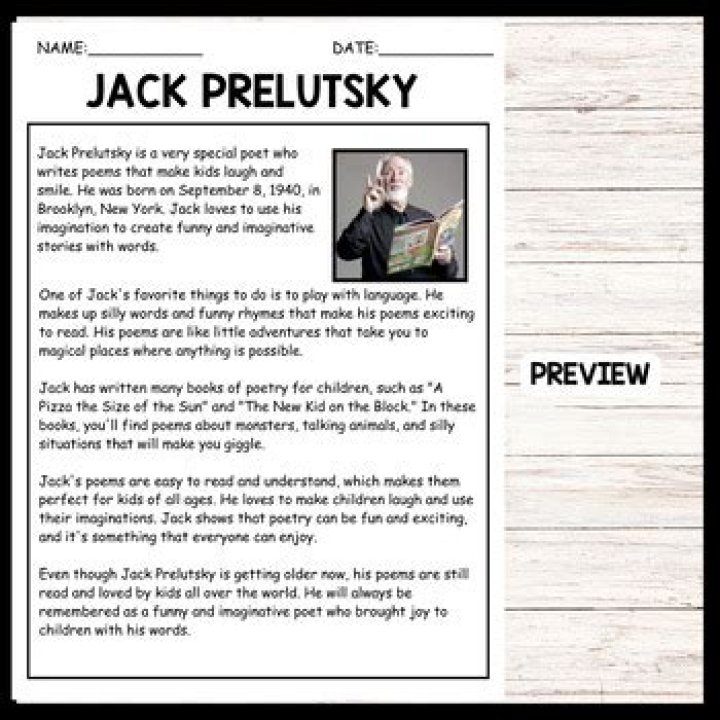 Jack Prelutsky - Bio, Age, Wiki, Facts and Family
