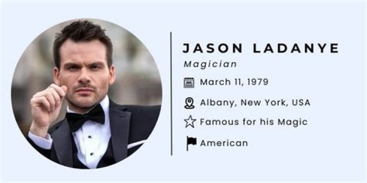 Jason Ladanye: Magician Detailed Bio, Age, Birthday, & Height Insights and more