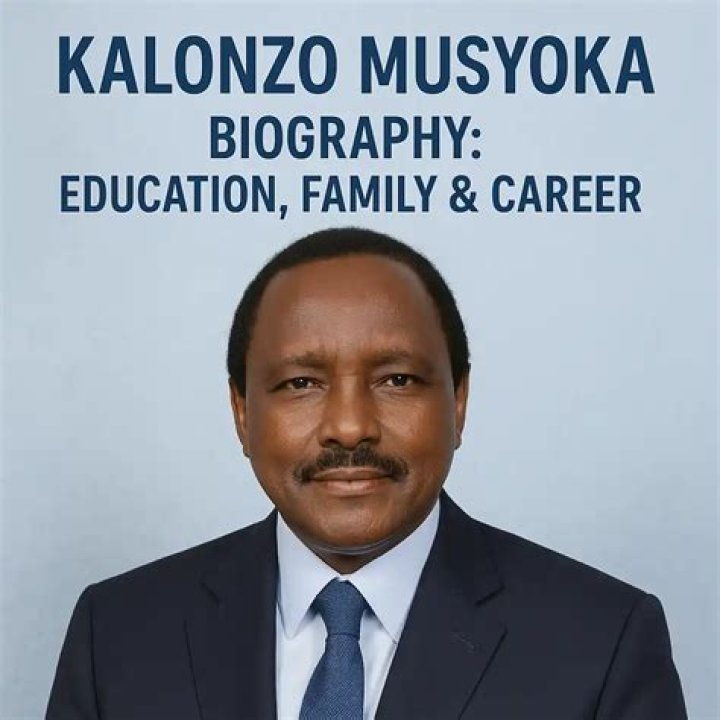 Kalonzo Musyoka - Bio, Age, Wiki, Facts and Family