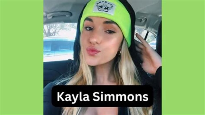 Kayla Simmons - Bio, Age, Wiki, Facts and Family