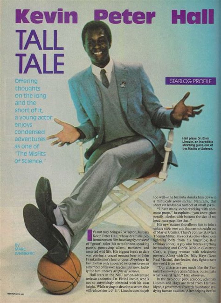 Kevin Peter Hall - Bio, Age, height, Wiki, Facts and Family