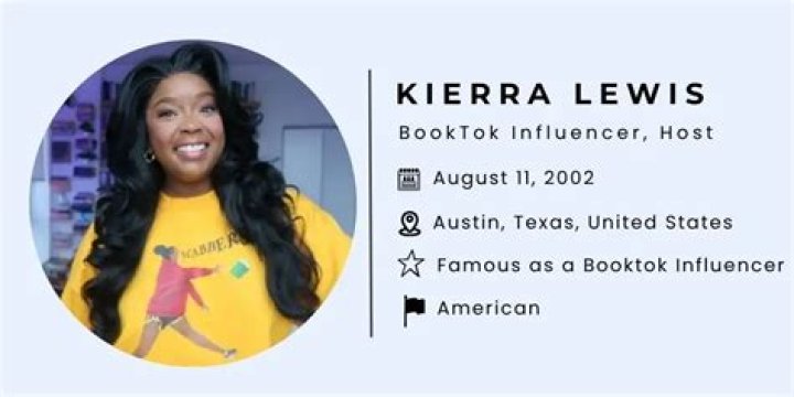 Kierra Lewis - Bio, Age, Wiki, Facts and Family