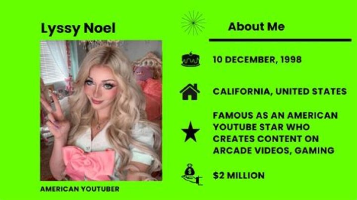 Lyssy Noel - Bio, Age, Wiki, Facts and Family