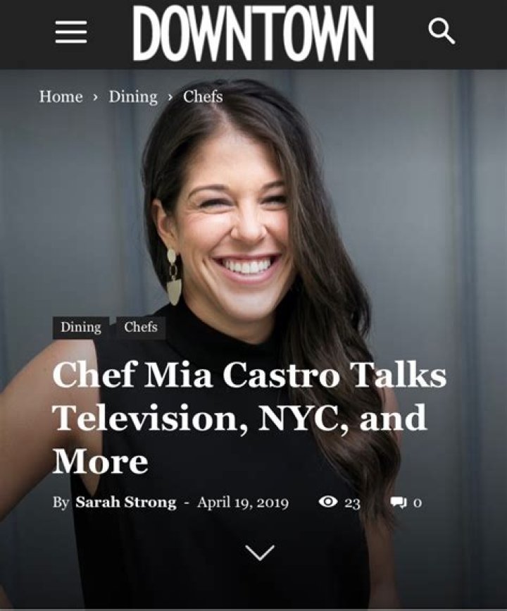Mia Castro (chef)-Wiki, Age, Net Worth, Biography , Spotify, TikTok, Facebook, Facts and Family