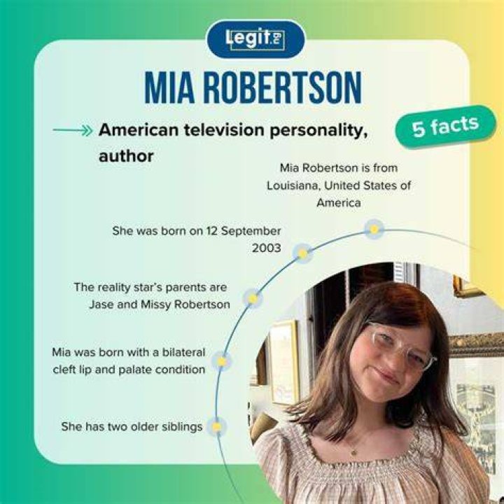 Mia Robertson - Bio, Age, Wiki, Facts and Family