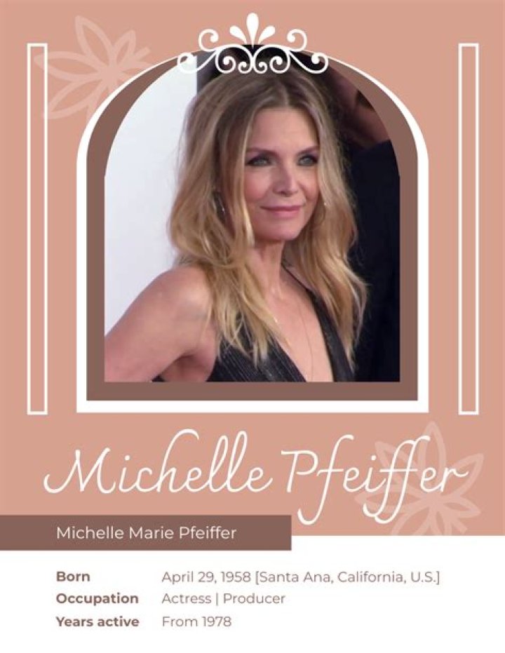 Michelle Pfeiffer - Bio, Age, Wiki, Facts and Family
