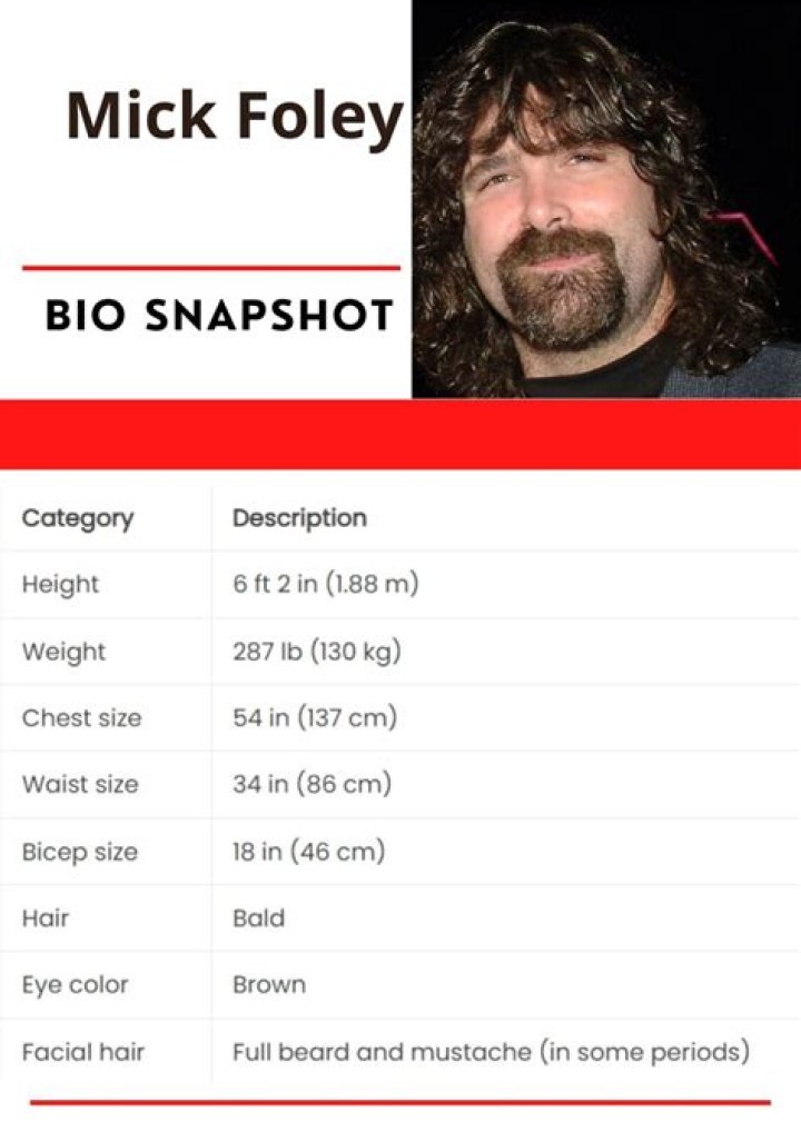 Mick Foley - Bio, Age, net worth, height, Wiki, Facts and Family