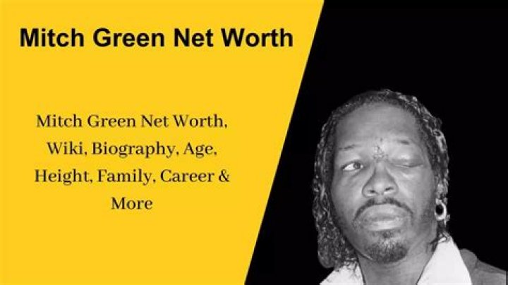 Mitch Green - Bio, Age, weight, height, Wiki, Facts and Family