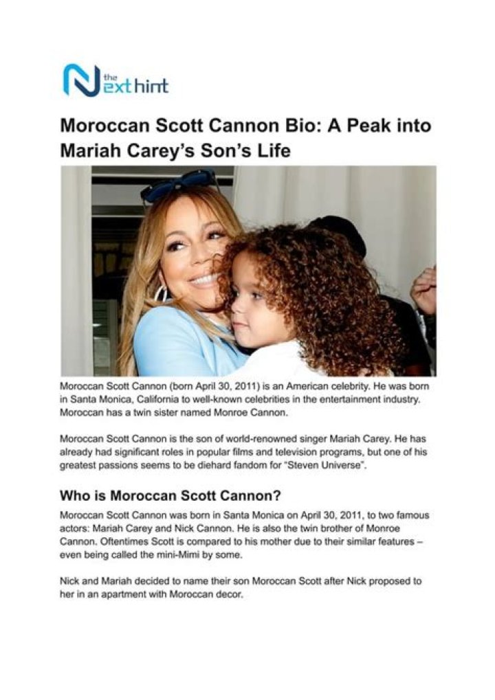 Moroccan Scott Cannon - Bio, Age, Wiki, Facts and Family