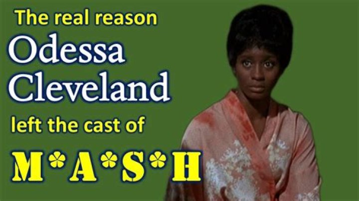 Odessa Cleveland - Bio, Age, Wiki, Facts and Family