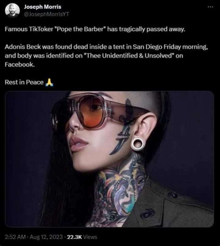 Pope the Barber (webvideostar) - Biography, Age, Net Worth, Wikipedia, Spotify, TikTok, Facebook, Facts and Family