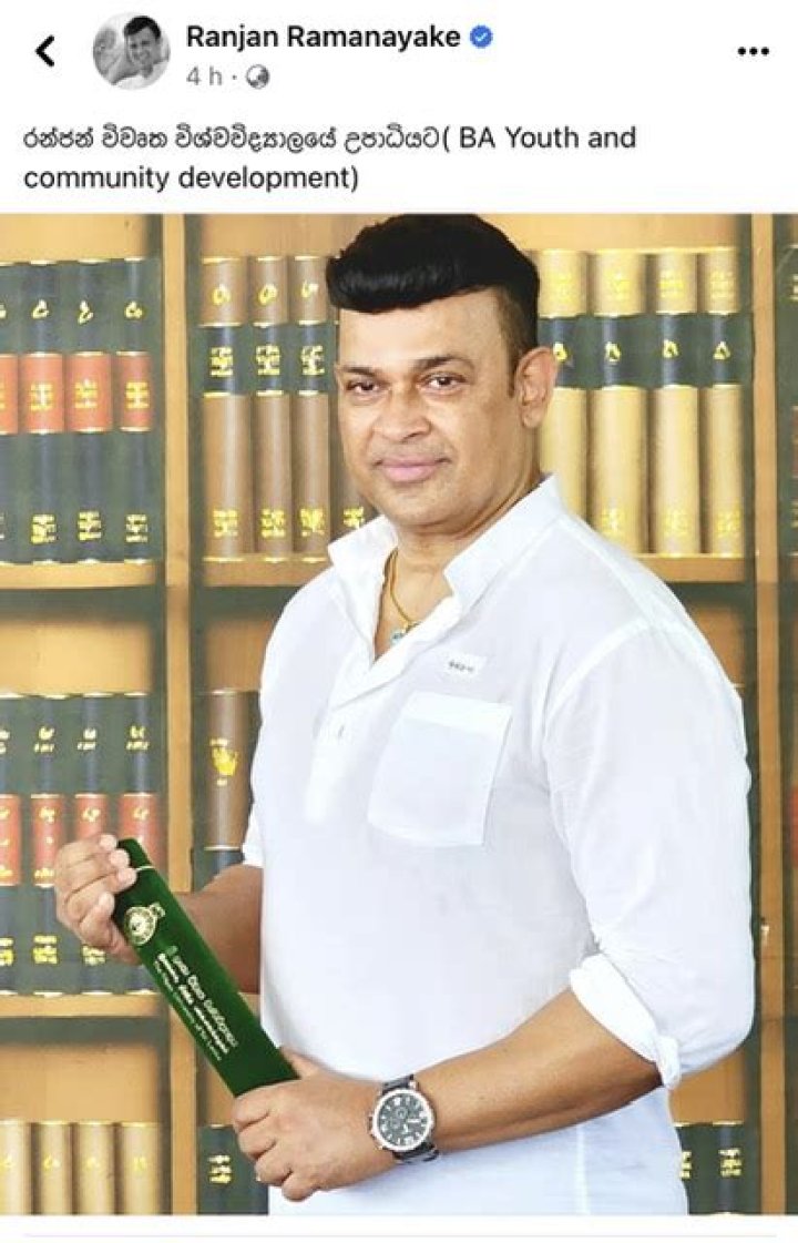Ranjan Ramanayake - Bio, Age, siblings, Wiki, Facts and Family