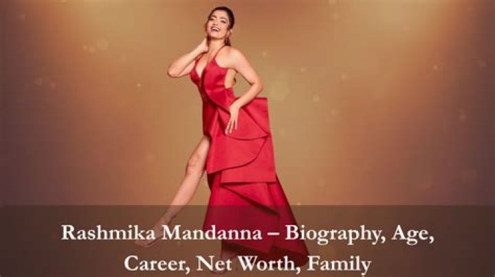 Rashmika Mandanna (actress) - Biography, Age, Net Worth, Wikipedia, Spotify, TikTok, Facebook, Facts and Family