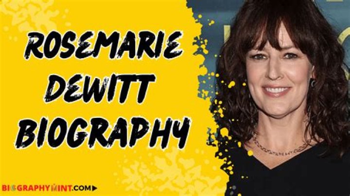 Rosemarie DeWitt - Bio, Age, Wiki, Facts and Family